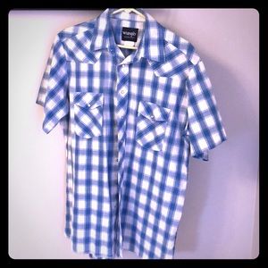 Wrangler short sleeved button down